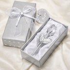 Rose en Verre de Cristal